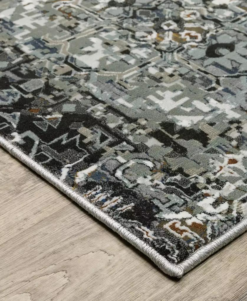 Oriental Weavers Gemini 2060V 2'3" x 7'6" Runner Area Rug
