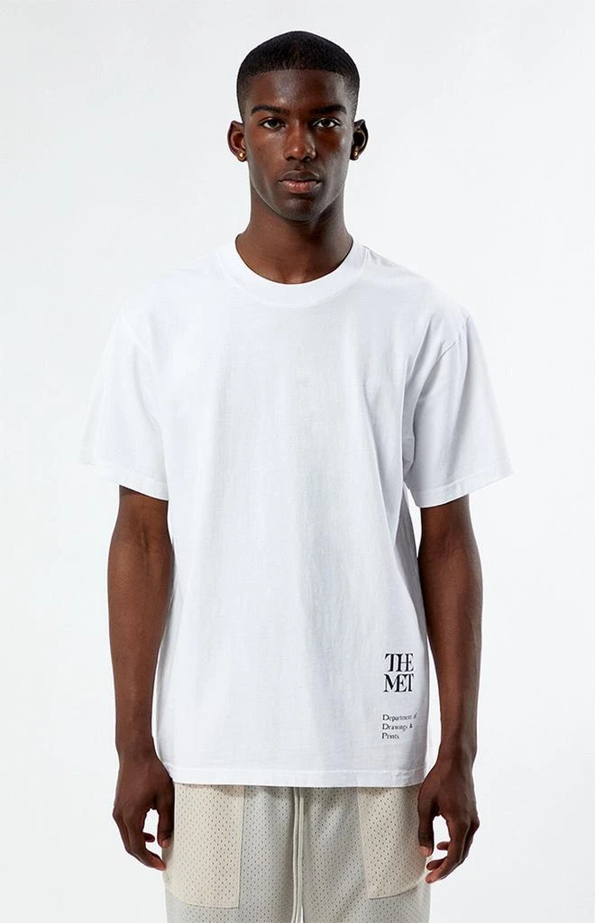 The Met x PacSun Jean-Baptiste Monnoyer Basket Of Flowers Oversized T-Shirt 1