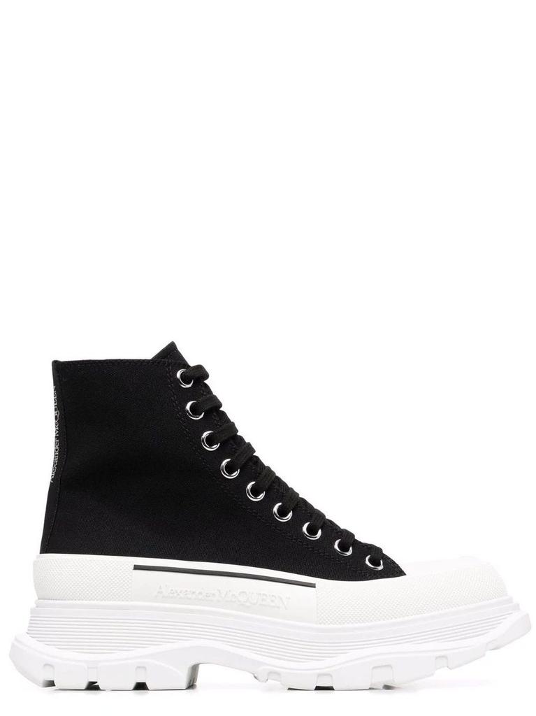 NA Black Tread Slick high top Sneakers