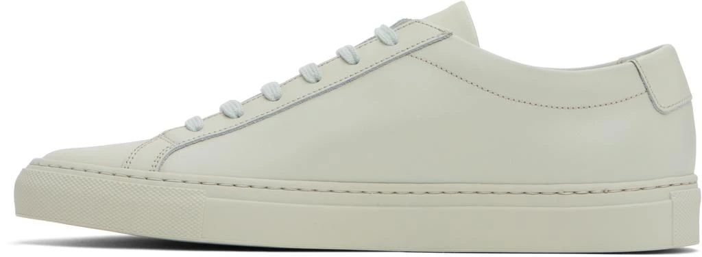 Common Projects Green Original Achilles Low Sneakers 3