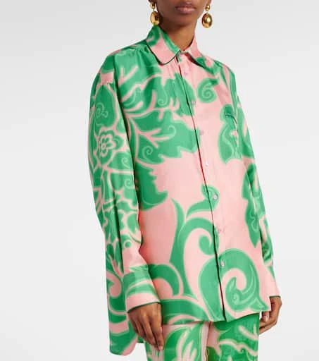 ETRO Printed silk blouse 6
