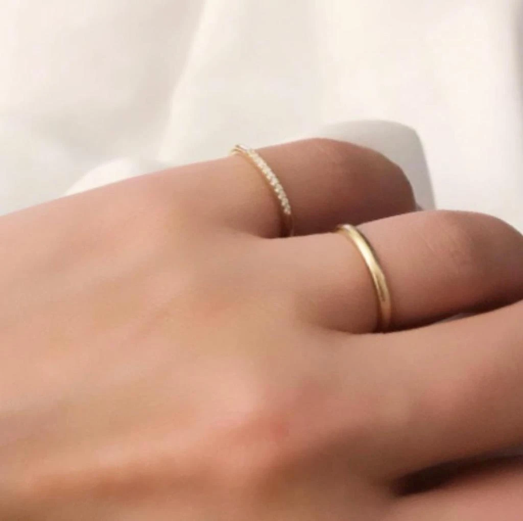 Ariana Rabbani Halfway Diamond Eternity Ring 4