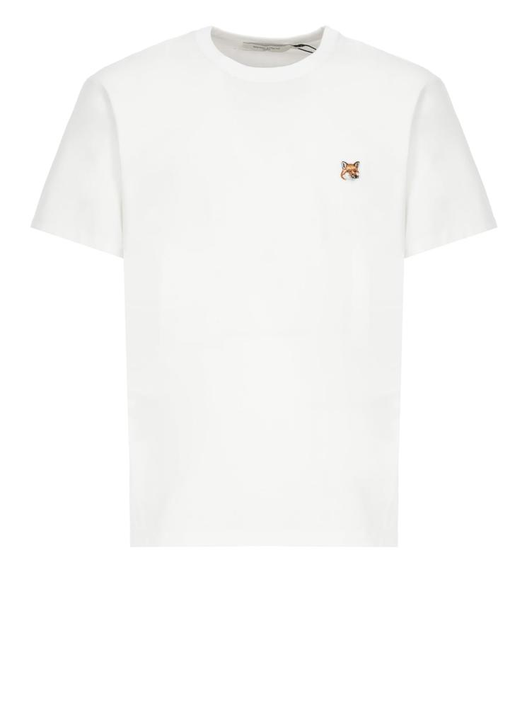 Maison Kitsune T-shirt With Fox Head Patch