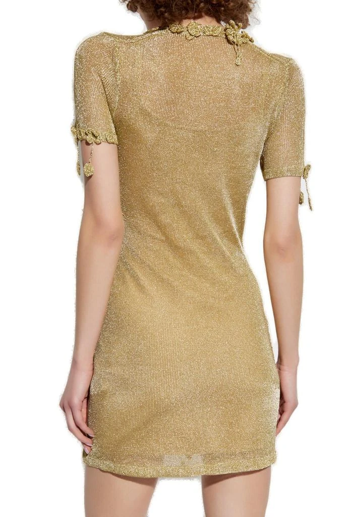 Cult Gaia Cult Gaia Zenya V-Neck Mini Dress 3