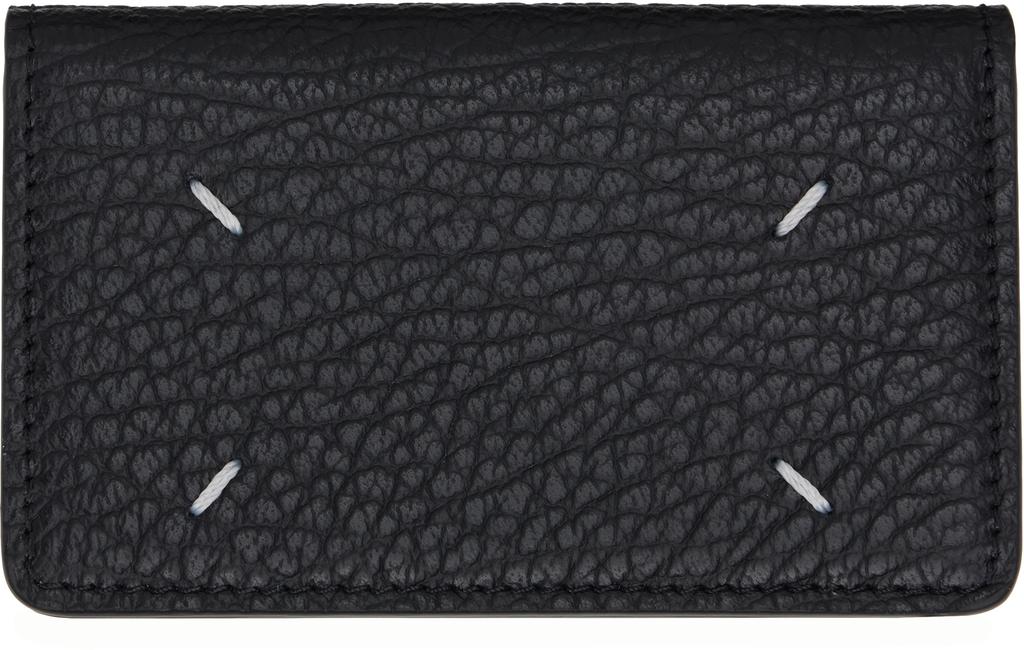 MAISON MARGIELA Black Four Stitches Card Holder - Bags
