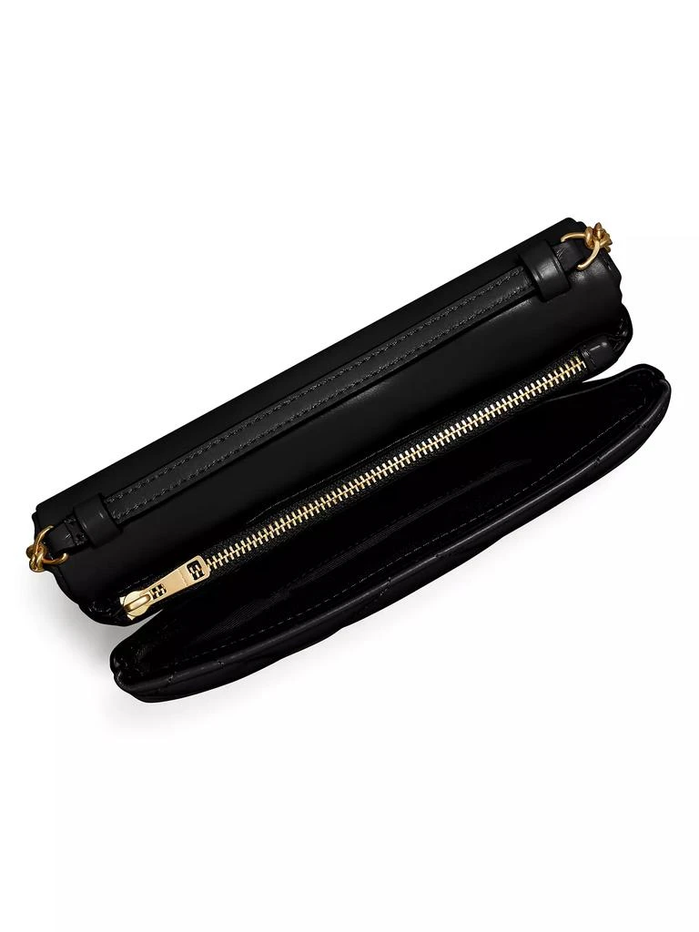 Tory Burch Kira Diamond Leather Chain Wallet 2