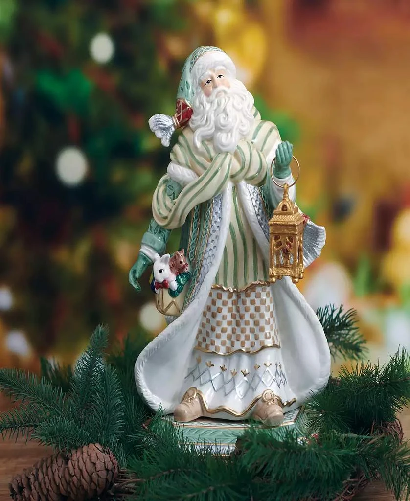 Fitz and Floyd Studio Collection 13-Inch Gregorian Santa Figurine 7