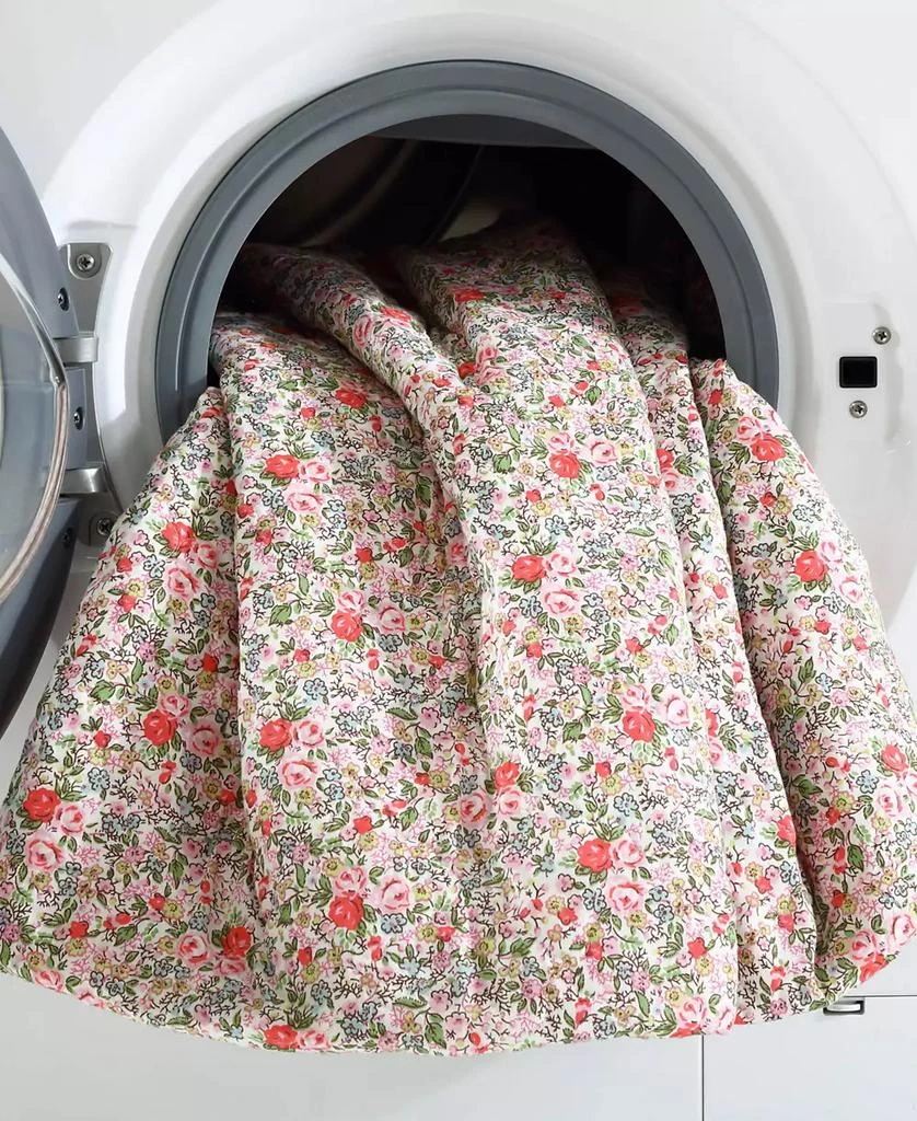 Laura Ashley Rowena Cotton Reversible Quilt, King 9