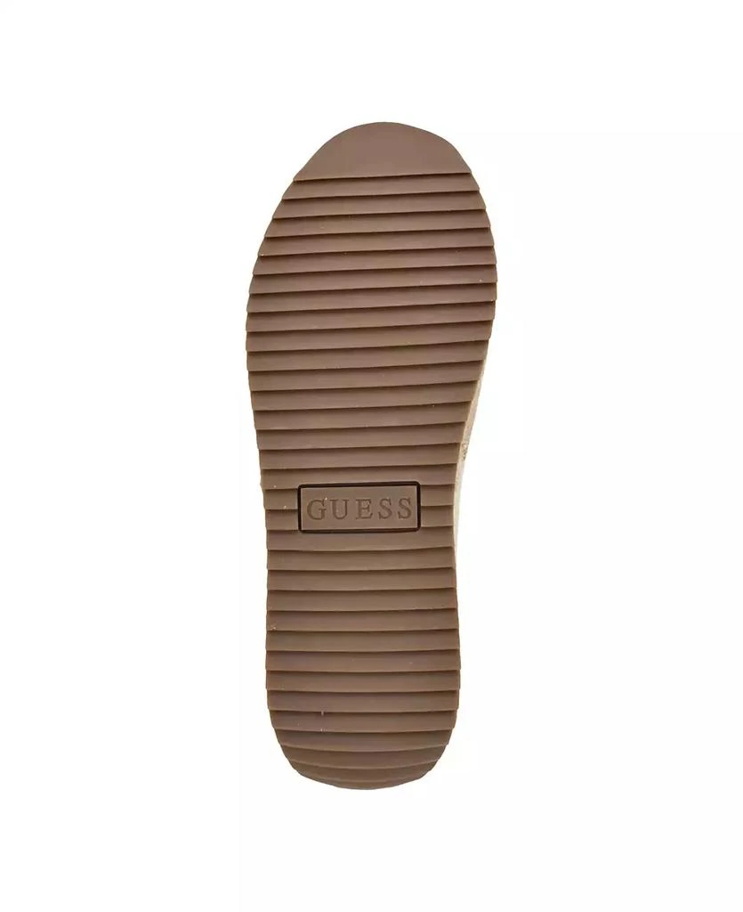 GUESS Women's Stefen Lace-Up Platform Espadrille Sneakers 5