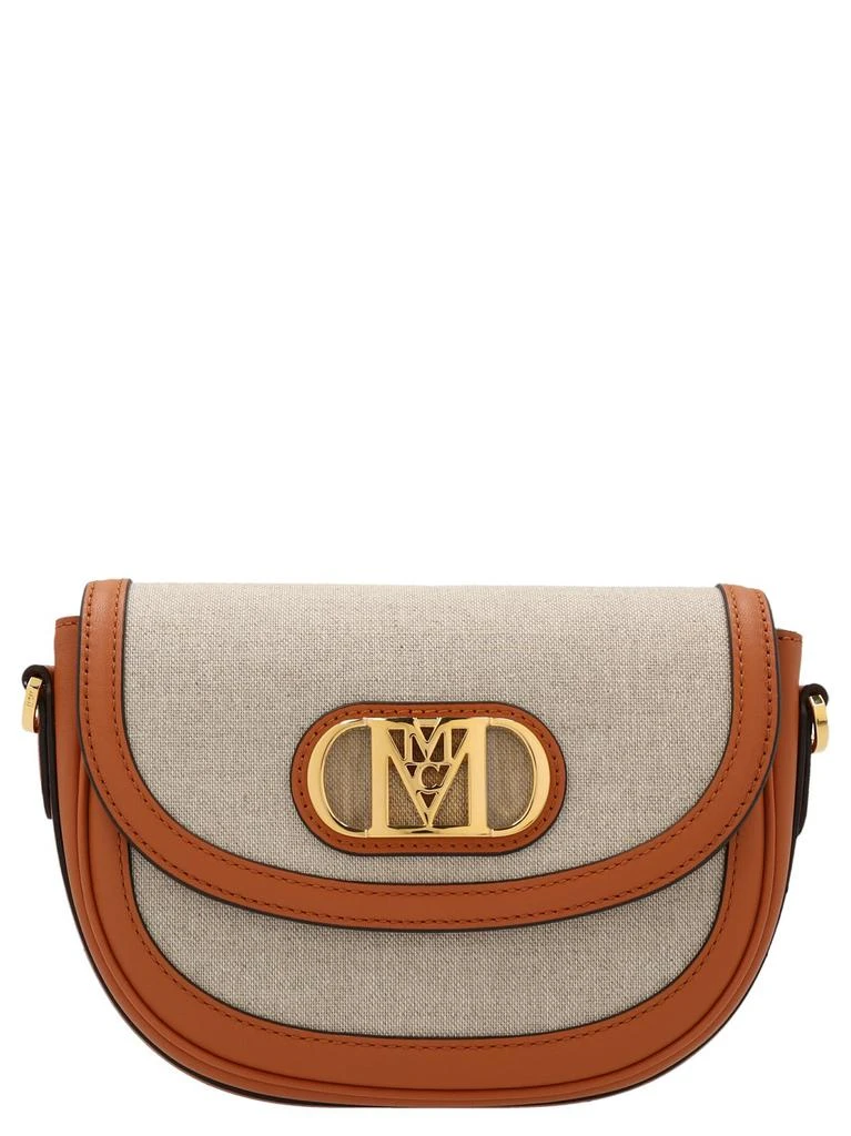 MCM MCM Mode Travia Logo Plaque Small Crossbody Bag 1