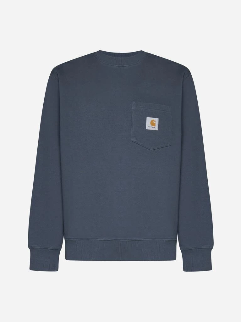 CARHARTT WIP Chest pocket cotton sweatshirt 1