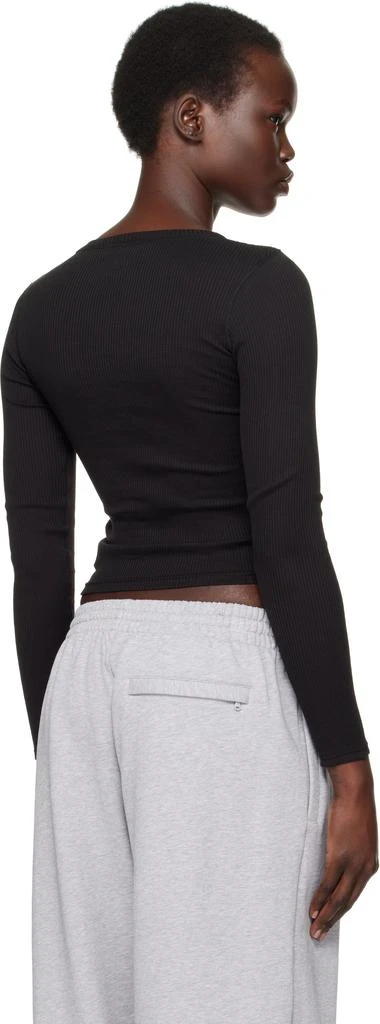 Alexander Wang Black Long Sleeve T-shirt 3