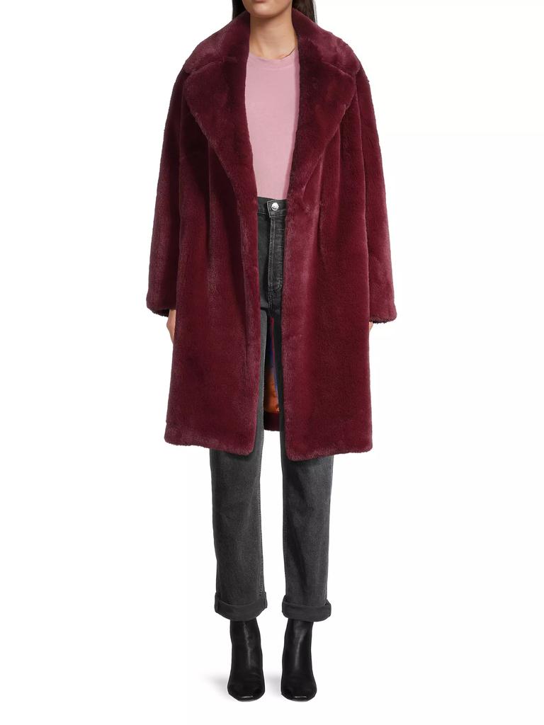 Apparis Stella Plant-Based Faux-Fur Coat