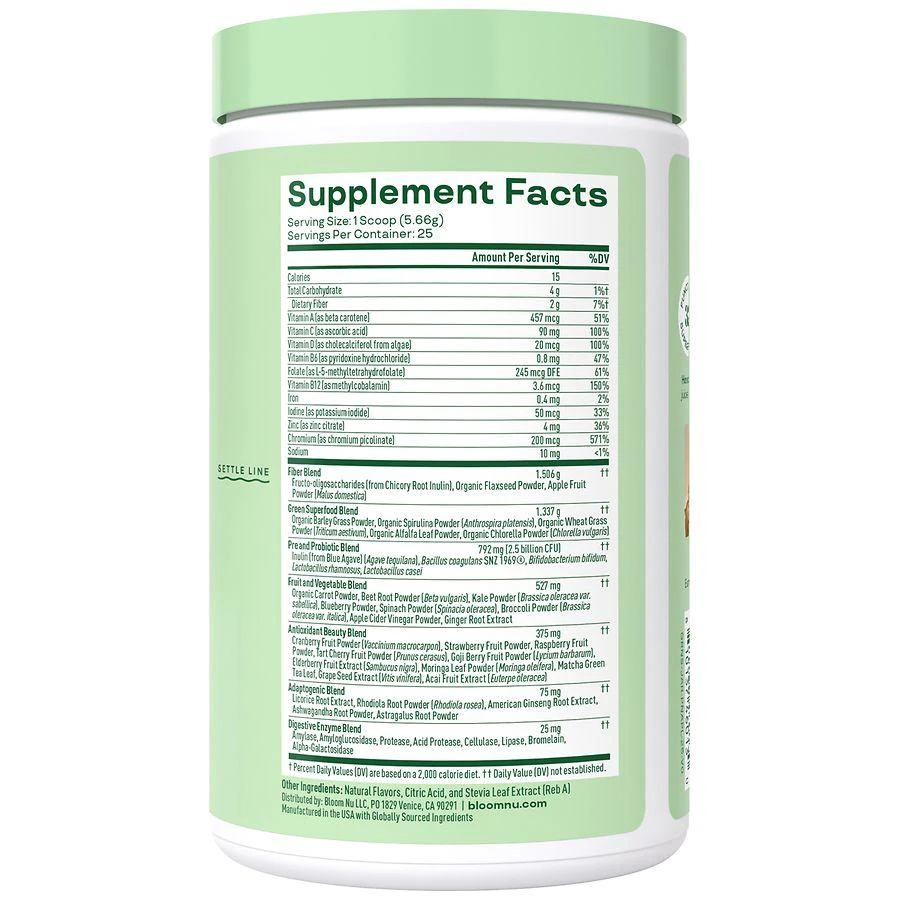 Bloom Greens & Superfoods Powder Berry, 25 servings 4
