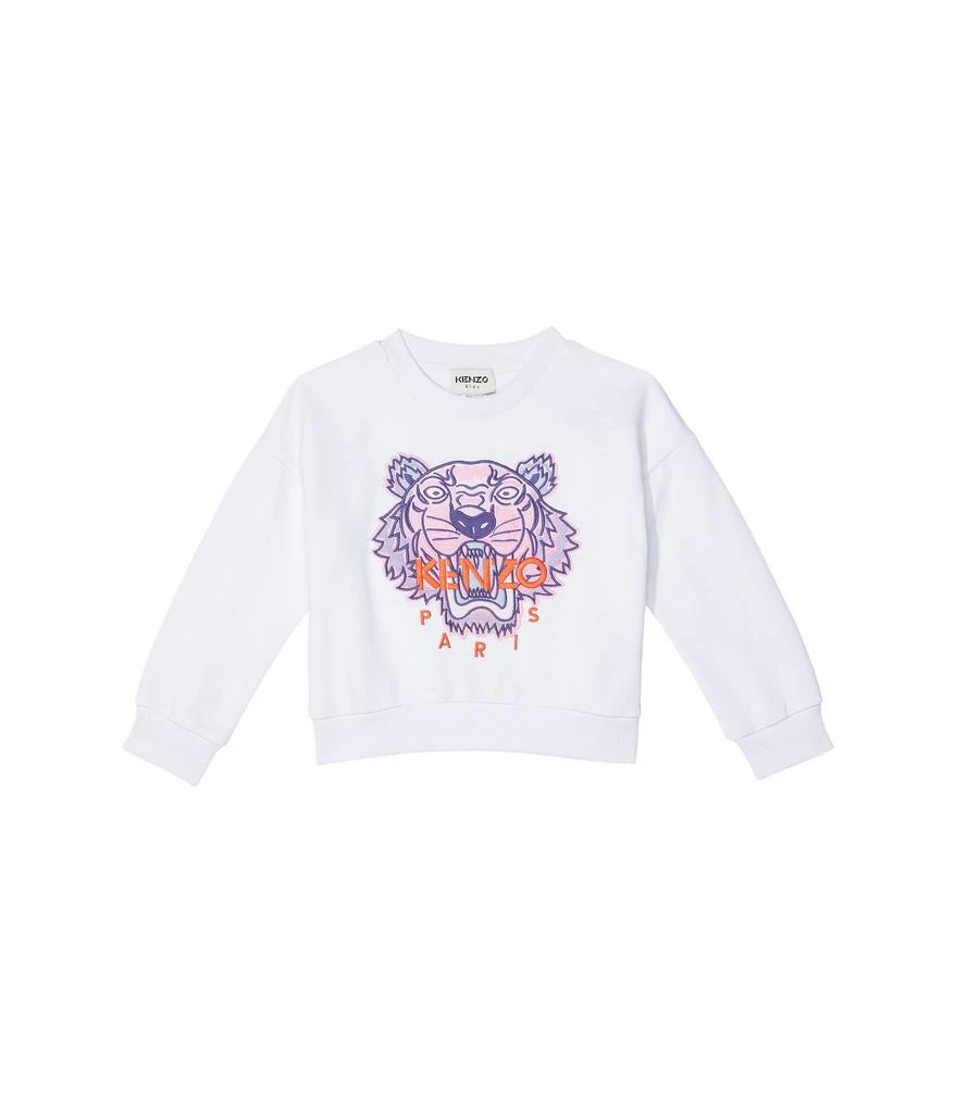 Kenzo Kids Tiger Embroidery Sweatshirt (Little Kids/Big Kids) 1