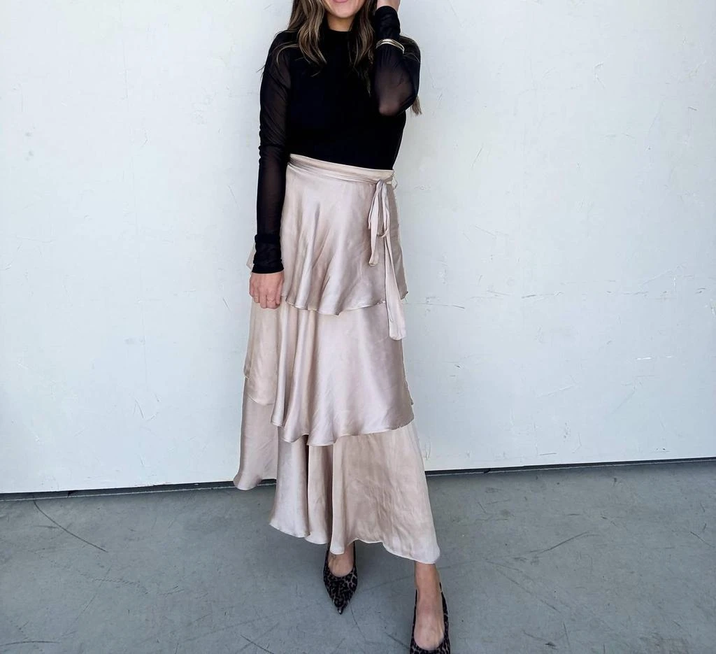 WISHLIST Wishlist - Mesh Draped Bodysuit