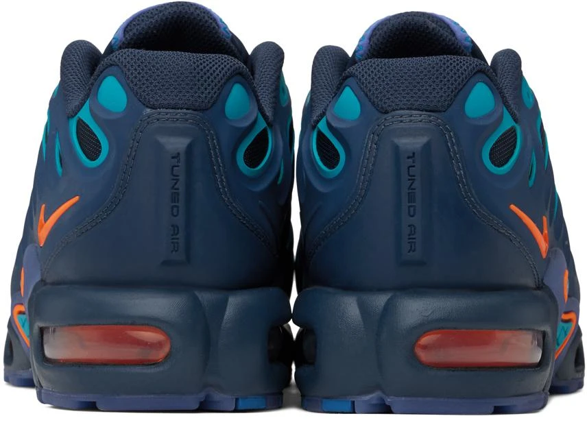 NIKE Navy & Purple Air Max Plus Drift Sneakers 2