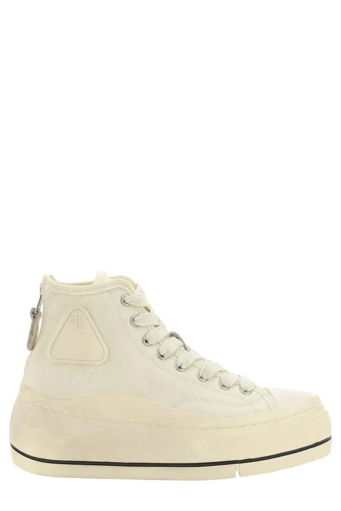 R13 R13 High-Top Lace-Up Platform Sneakers 1