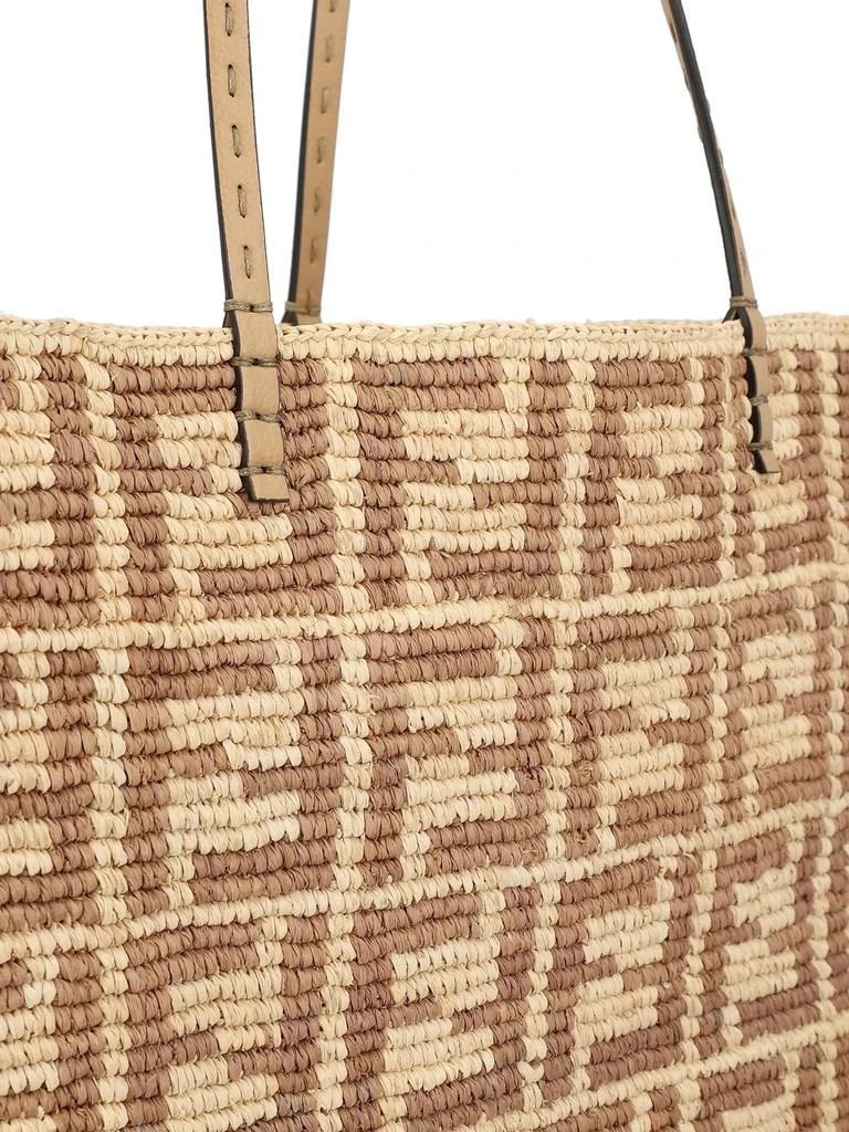 Fendi Fendi Large Roll FF Crochet Tote Bag 4