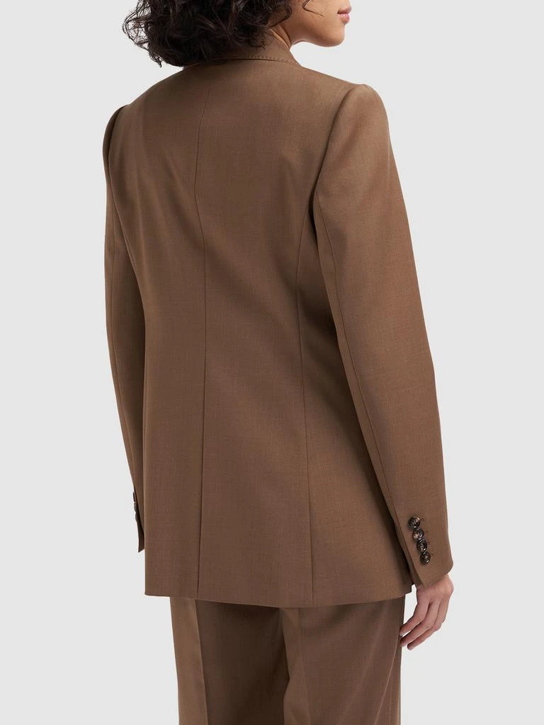 MAX MARA Oppio Cold Wool Double Breasted Jacket 2