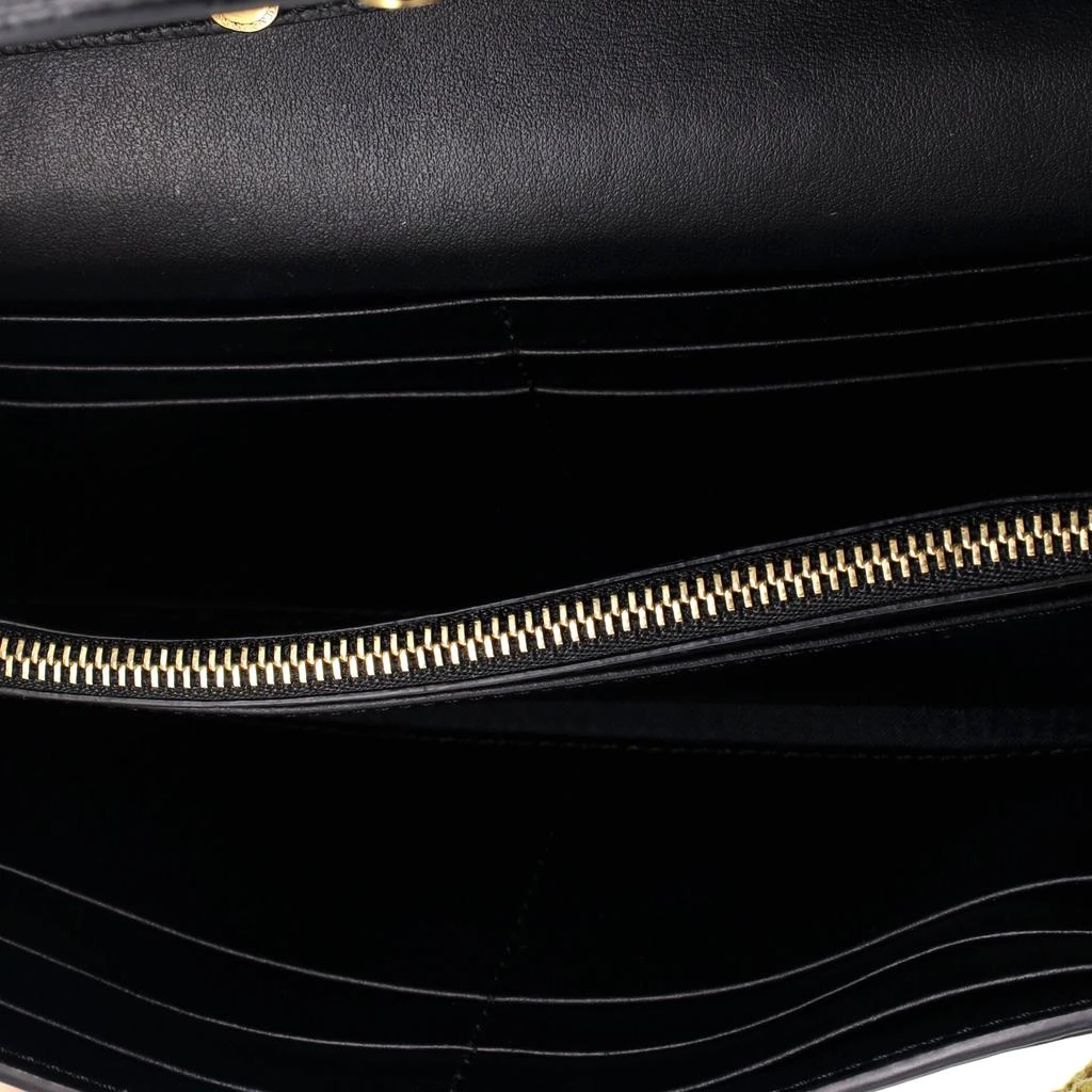 Burberry Henley Wallet on Chain Leather with House Check Canvas 5