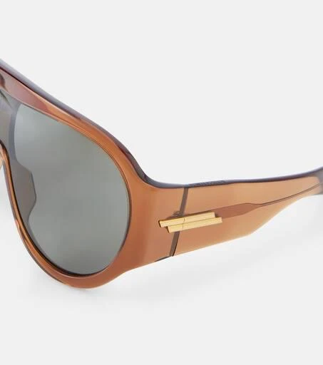 Bottega Veneta Scudo shield sunglasses 2