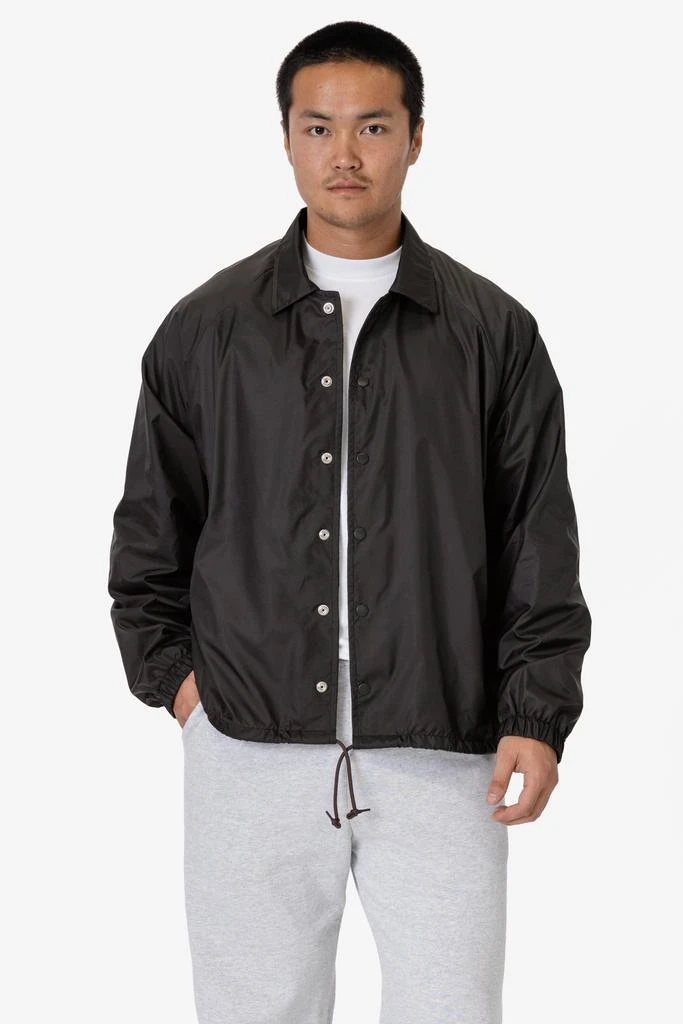 Los Angeles Apparel RNF401 - Nylon Raglan Coaches Jacket 8