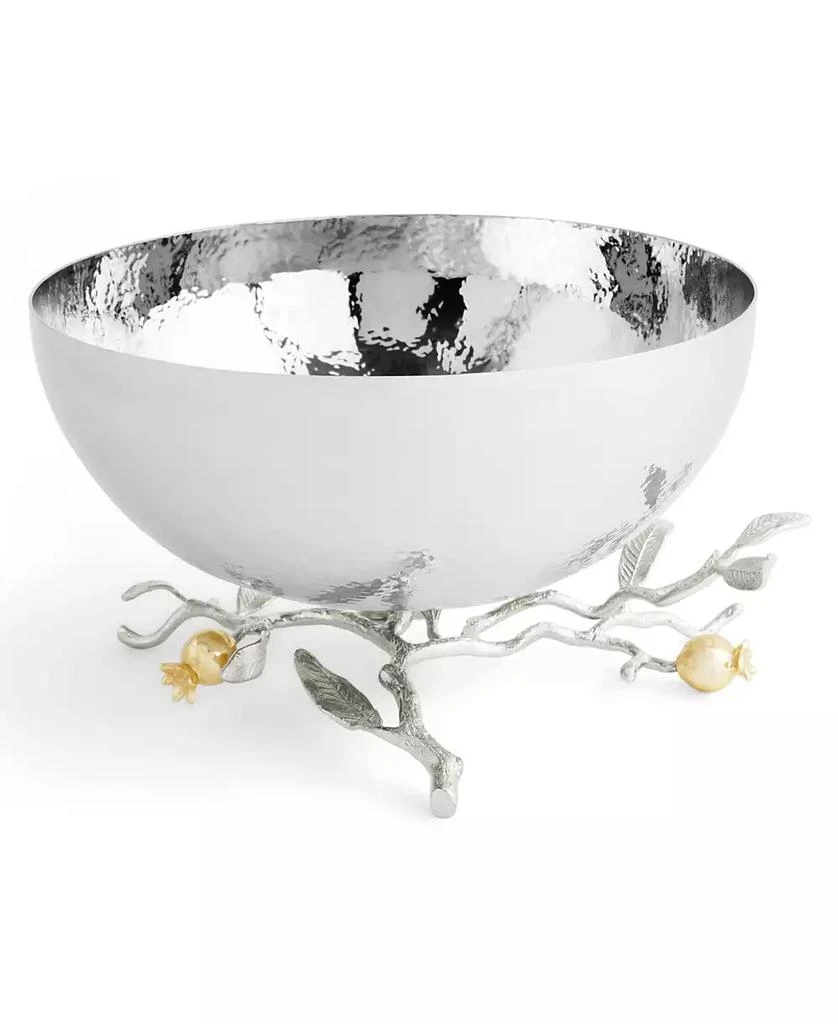 Michael Aram Pomegranate Silver and Gold Serving Bowl 1