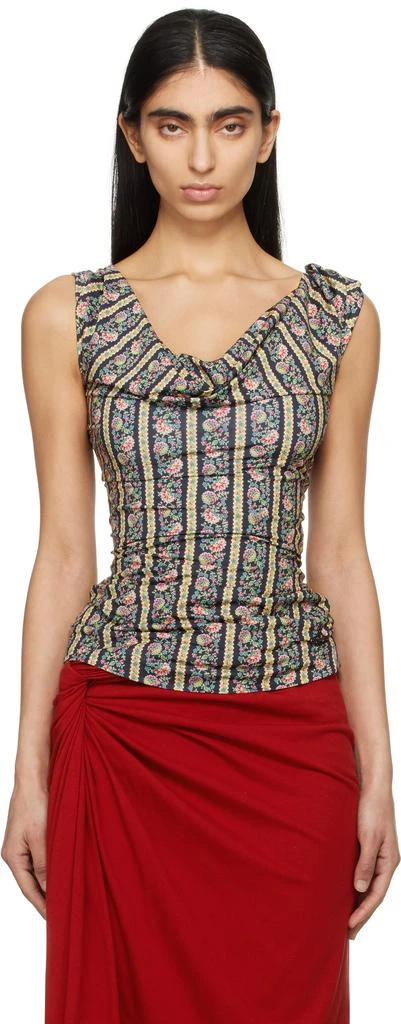 Vivienne Westwood Multicolor Ginnie Jersey Top 1