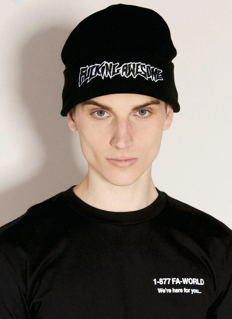 Fucking Awesome Fucking Awesome Stamp Logo Beanie Hat 1
