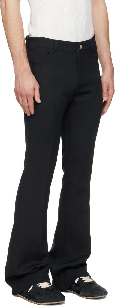 Courrèges Black Signature 70
s Bootcut Trousers 2