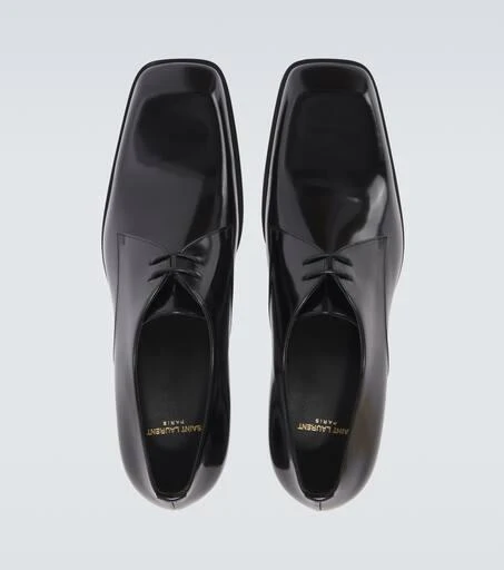 Yves Saint Laurent Jean leather Derby shoes 3