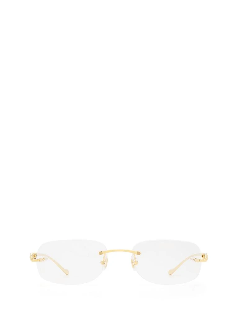 Cartier Cartier Oval Frameless Glasses 1