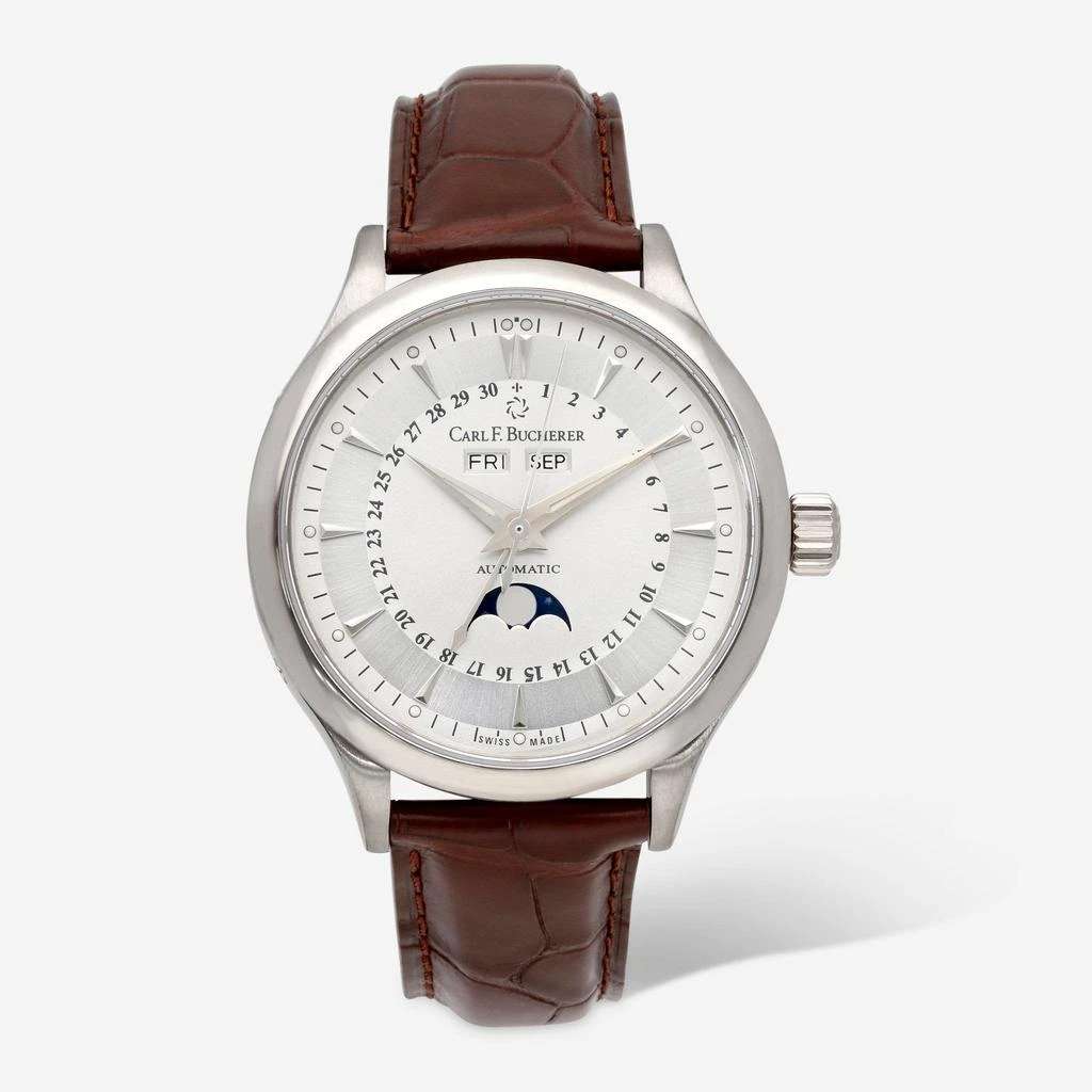 Carl F. Bucherer Carl F. Bucherer Manero Moonphase 18K White Gold Automatic Men's Watch 00.10909.02.13.01 1