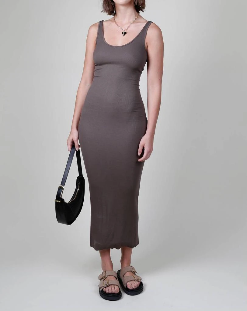 knit white maxi dress Blanche White Cutout Knit Maxi Dress, S / White
