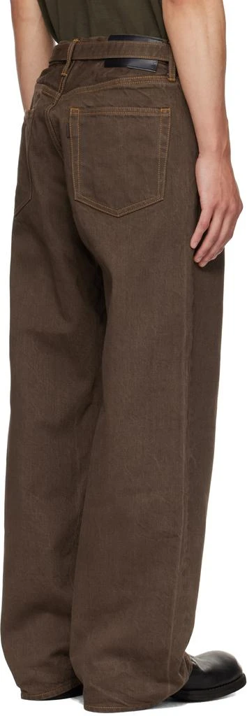 Sacai Brown Belted Jeans 3