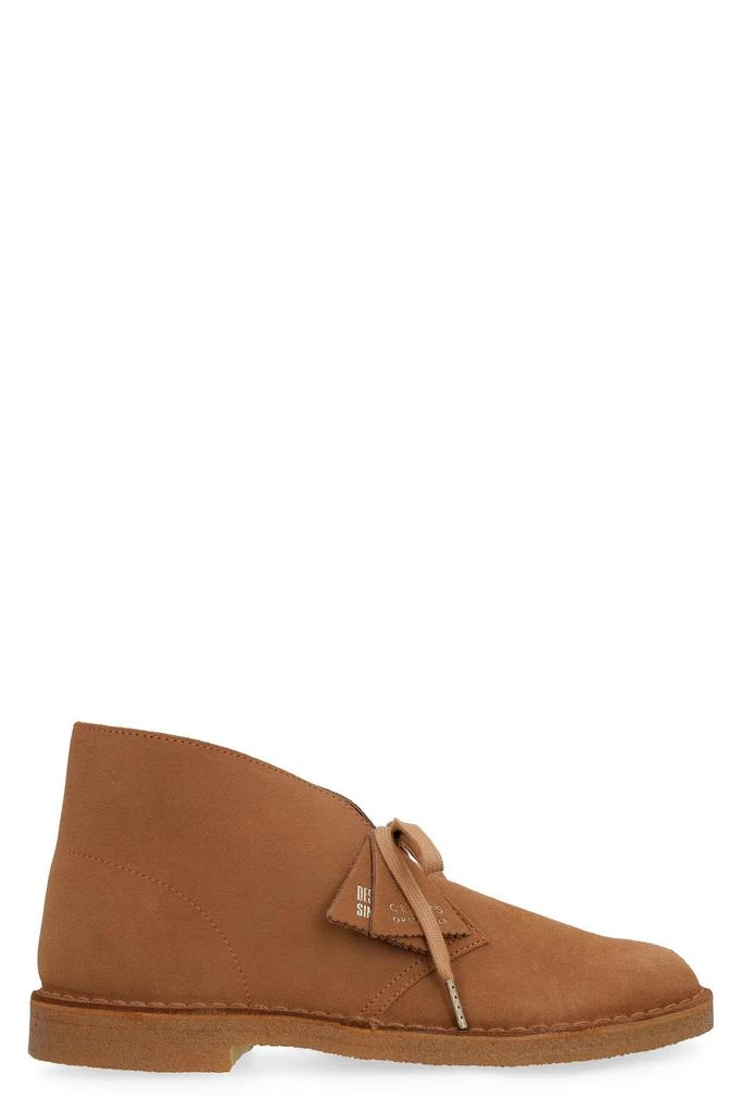Clarks Clarks Round Toe Lace-Up Desert Boots 1