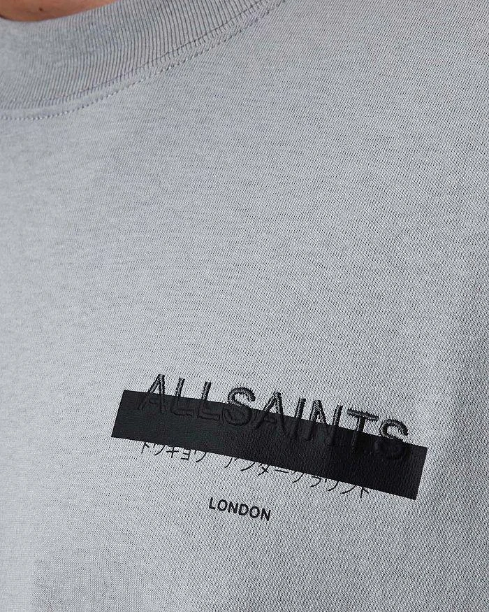 ALL SAINTS Redact Oversized Tee 7