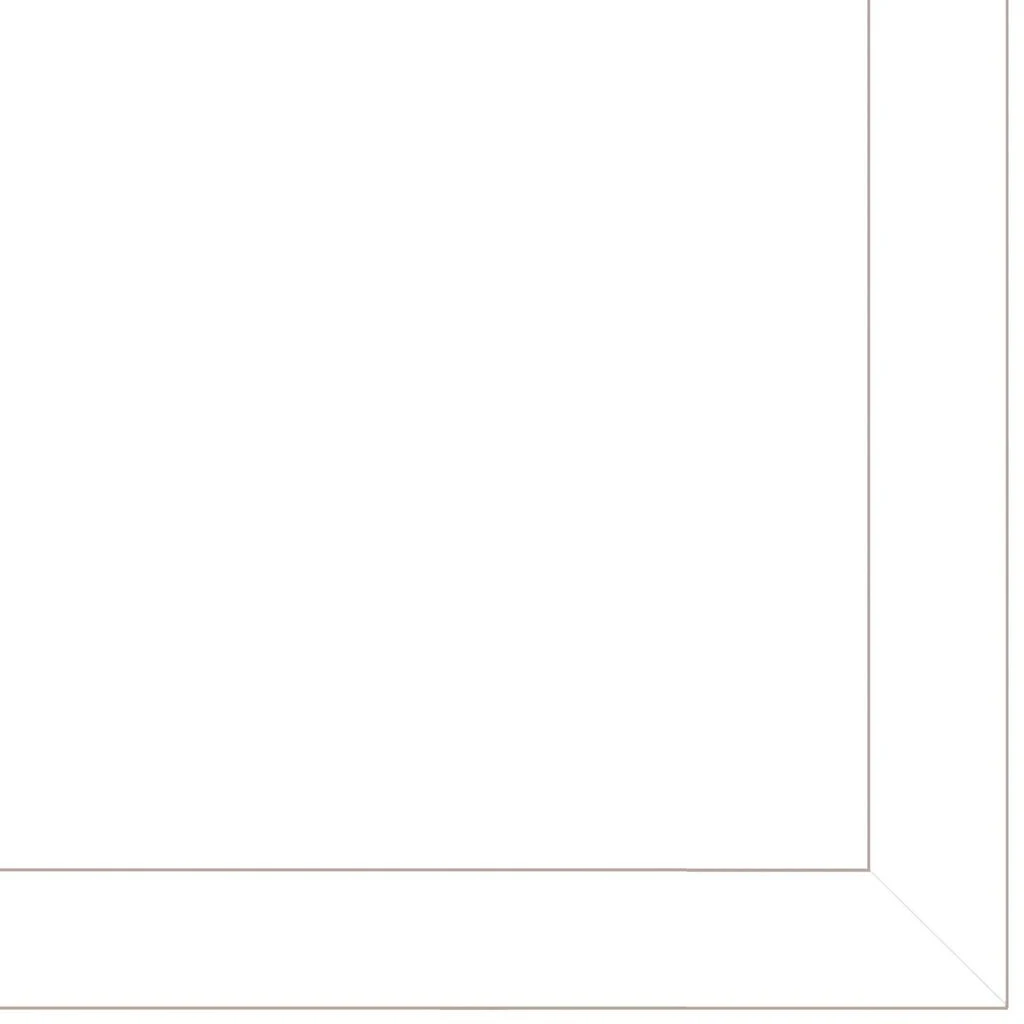 Hivvago Playing in the Water White Framed Print Wall Art 4