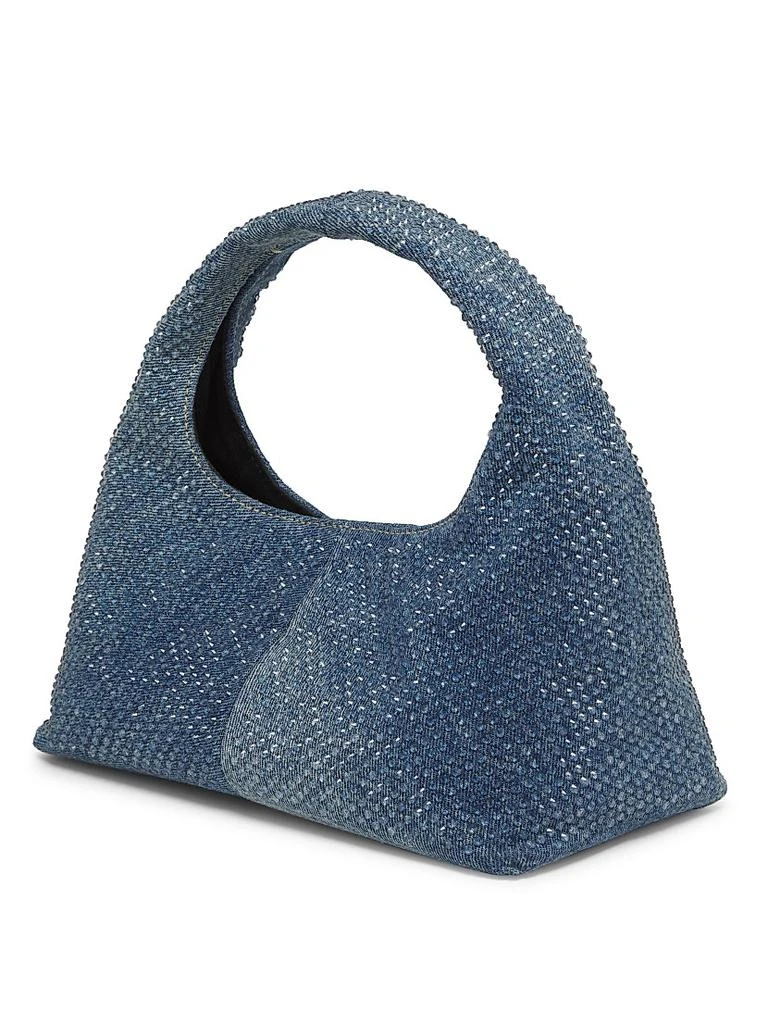 Marc Jacobs Crystal-Embellished Denim Top Handle Bag 3