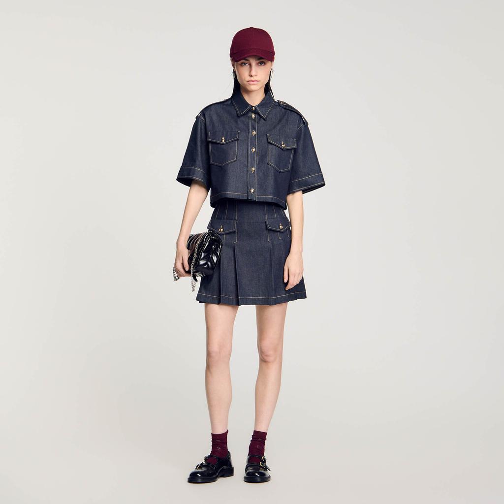 Sandro Denim Shirt