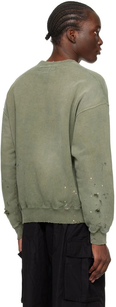 Neighborhood Khaki Damage Sweatshirt 3