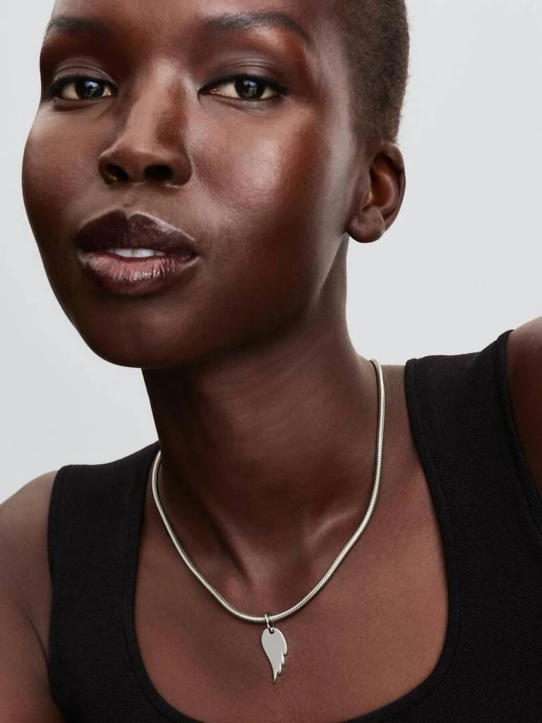 PANDORA Pandora - Engravable Angel Wing Tag Pendant 3