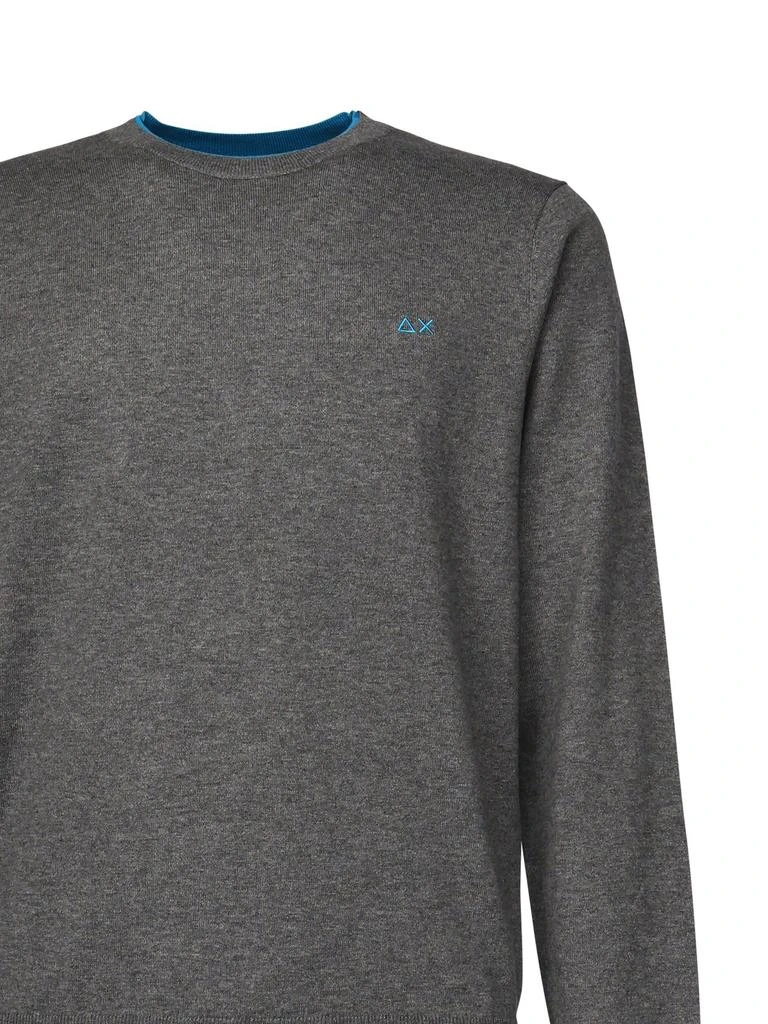 SUN 68 Sun 68 Logo Embroidered Crewneck Jumper 3