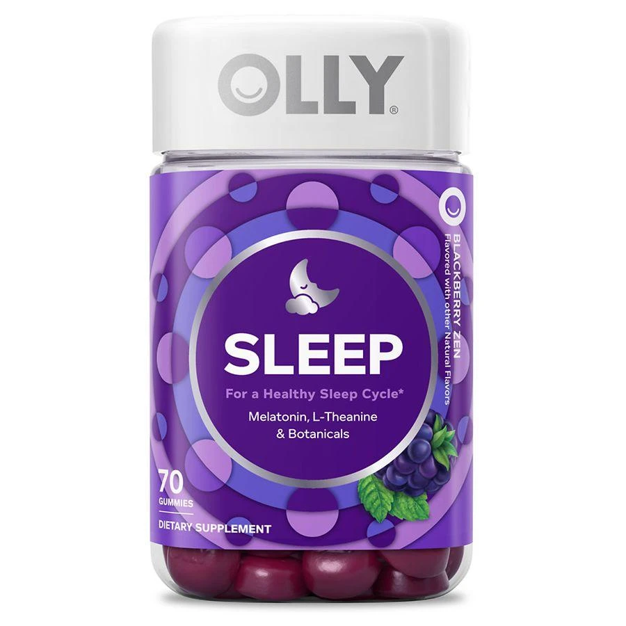 OLLY Sleep Gummies Blackberry Zen 1