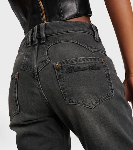 Balmain Western low-rise bootcut jeans 5