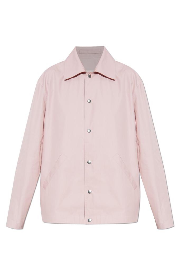 コート JIL SANDER PINK GRANITE WOOL COAT Jil Sander Pink granite wool coat - Jackets - BeyondStyle