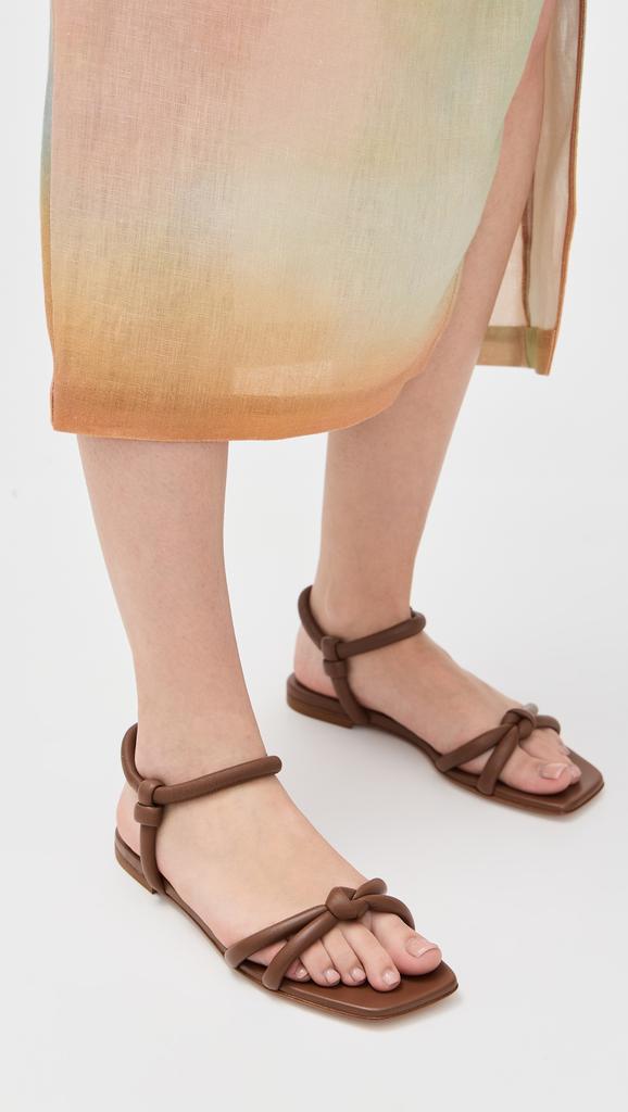 Gianvito Rossi Juno Nappa Sandals 5mm