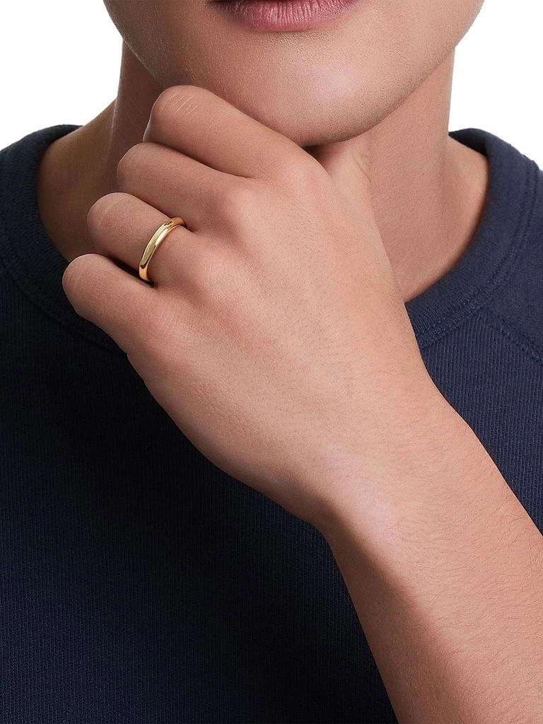 David Yurman DY Classic Band Ring in 18K Yellow Gold 4