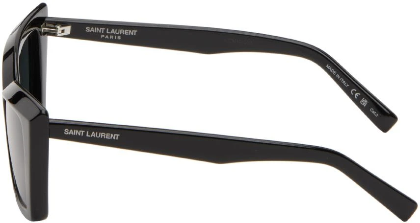 Yves Saint Laurent Black SL 657 New Wave Sunglasses 3